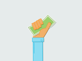 Gif animé monnaie argent